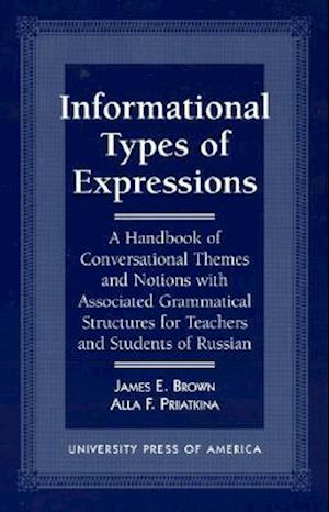 Informational Types of Expressions