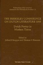 The Berkeley Conference on Dutch Literature- 1995