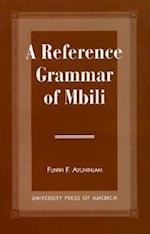 A Reference Grammar of Mbili