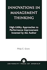 Innovations in Management Thinking