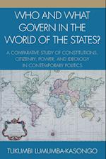 Who and What Govern in the World of the States?
