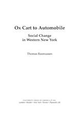 Ox Cart to Automobile