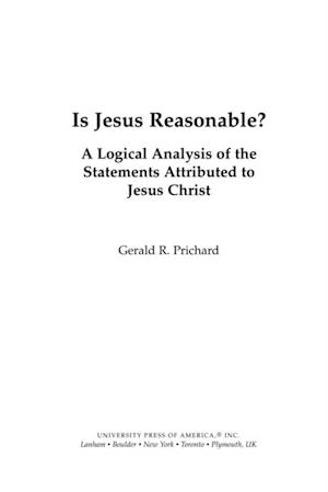 Is Jesus Reasonable?