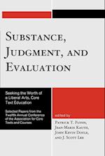 Substance, Judgment, and Evaluation