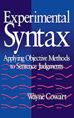 Experimental Syntax