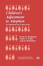 Children's Adjustment to Adoption