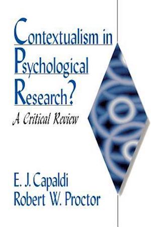 Contextualism in Psychological Research?