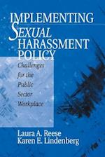 Implementing Sexual Harassment Policy