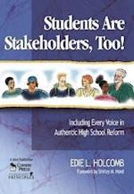 Students Are Stakeholders, Too!