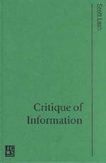 Critique of Information