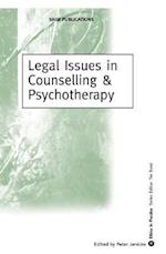 Legal Issues in Counselling & Psychotherapy
