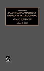 Advances in Quantitative Analysis of Finance and Accounting