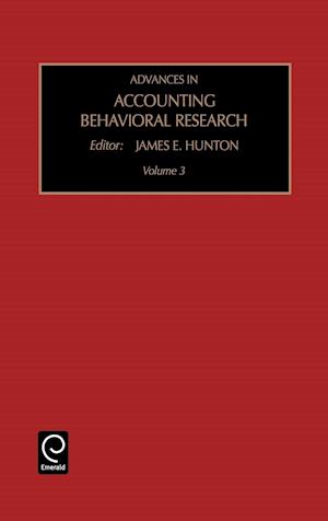 Advances in Accounting Behavioral Research