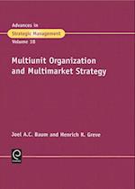 Multiunit Organization and Multimarket Strategy