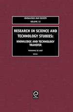 Research in Science and Technology Studies