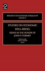 Studies on Economic Well-Being