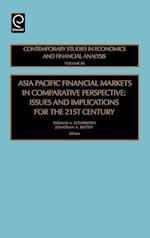 Asia Pacific Financial Markets in Comparative Perspective