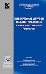 International Views on Disability Measures