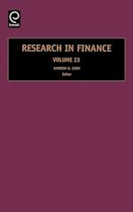 Research in Finance V23