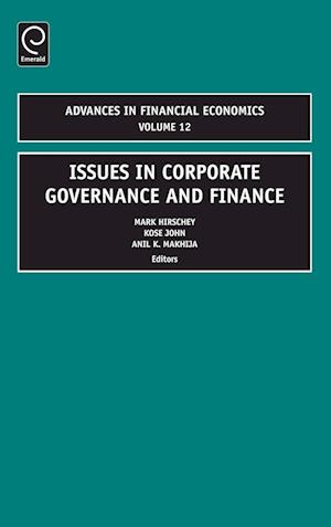 Issues in Corporate Governance and Finance