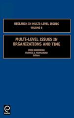 Multi-Level Issues in Organizations and Time