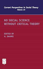 No Social Science without Critical Theory