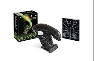 Alien: Hissing Xenomorph and Illustrated Book