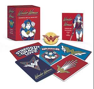 Wonder Woman: Magnets, Pin, and Book Set