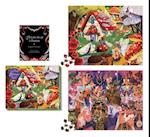 Fairies 2-In-1 Double-Sided 500-Piece Puzzle