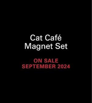Cat Cafe Magnet Set