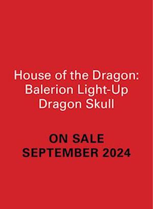 House of the Dragon: Balerion Light-Up Dragon Skull