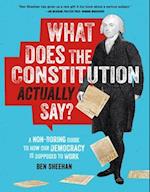 What Does the Constitution Actually Say?