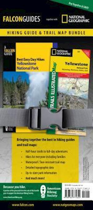 Best Easy Day Hiking Guide and Trail Map Bundle: Yellowstone National Park