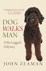 DOG WALKS MAN