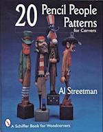 20 Pencil People Patterns for Carvers