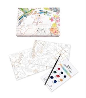 Watercolor Cards with Foil Touches