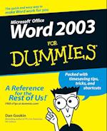 Word 2003 for Dummies