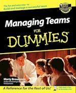 Managing Teams For Dummies