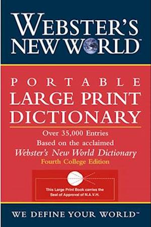 Webster's New World Portable Large Print Dictionary, Second