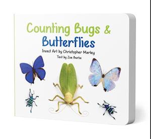 Counting Bugs & Butterflies Insect Art by Christopher Marley Board Book