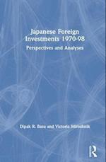 Japanese Foreign Investments, 1970-98