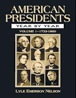 American Presidents Year by Year