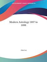 Modern Astrology 1897 to 1898