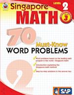 70 Must-Know Word Problems, Grade 3