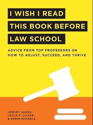 I Wish I Read This Book Before Law School