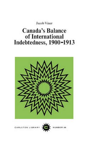 Canada's Balance of International Indebtedness, 1900-1913