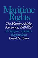 The Maritime Rights Movement, 1919-1927