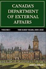 Canada's Department of External Affairs, Volume 1
