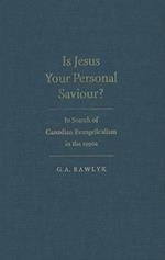 Is Jesus Your Personal Saviour?