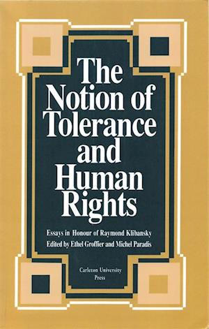 Notion of Tolerance and Human Rights